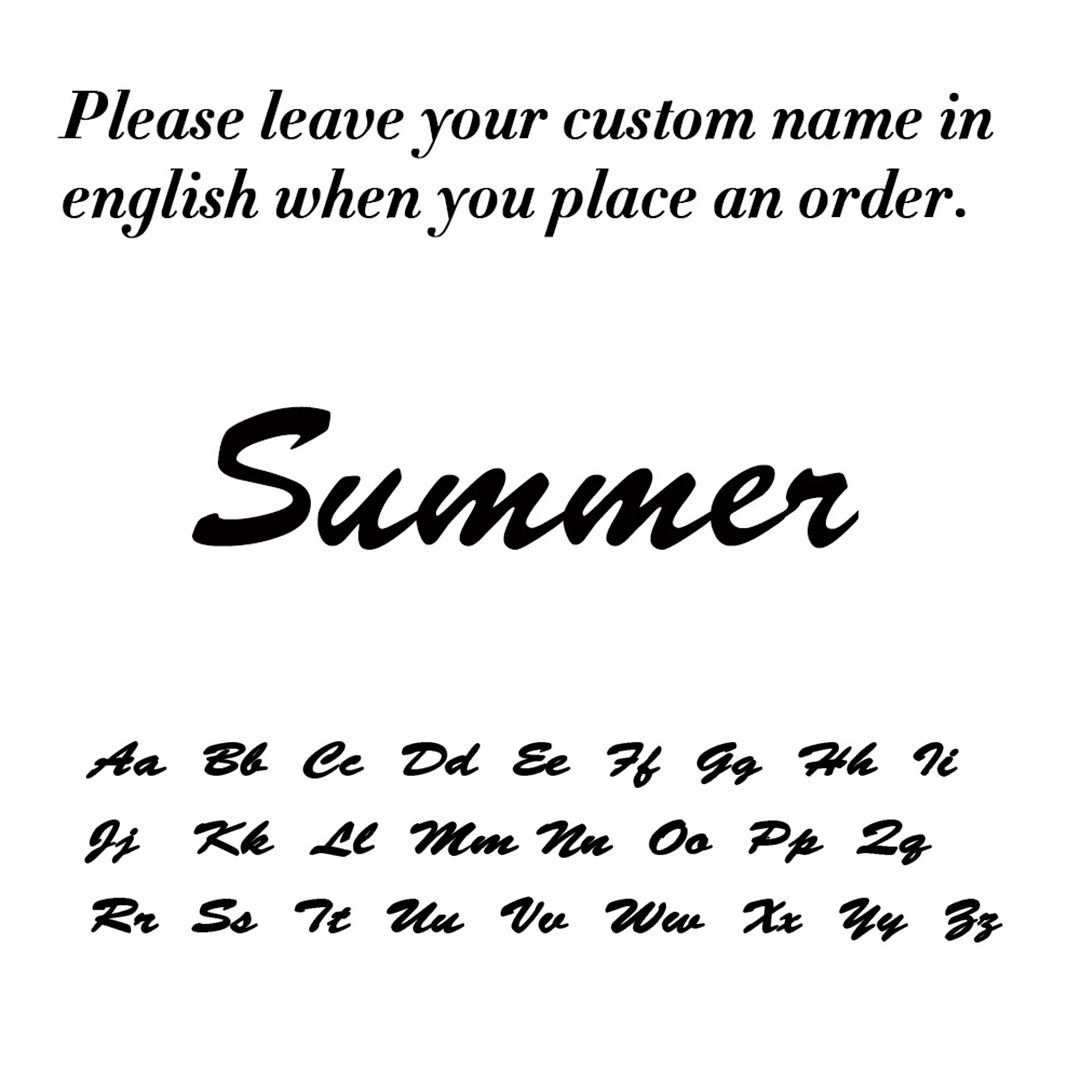 Stainless Steel Personalized Necklace