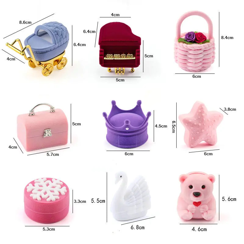 Velvet Jewelry Gift Box