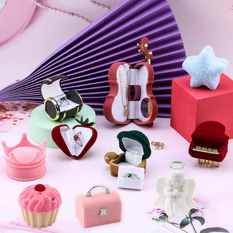 Velvet Jewelry Gift Box