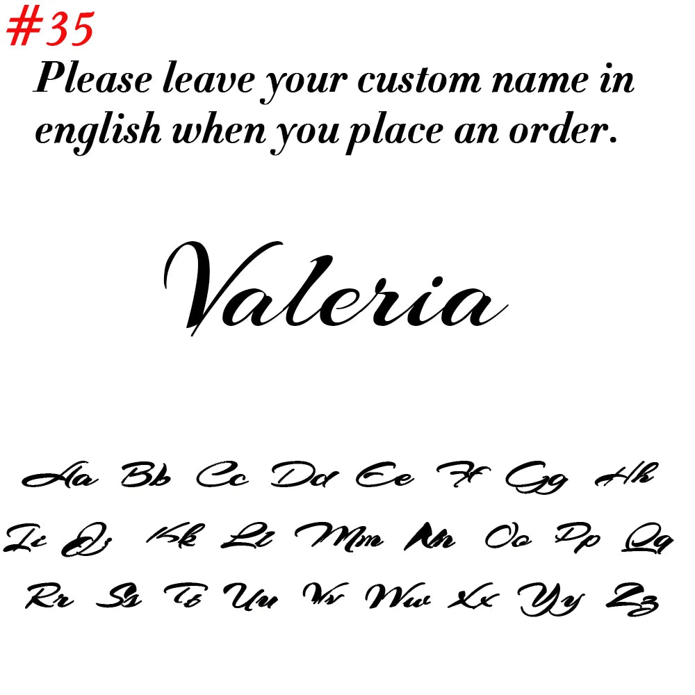 Stainless Steel Personalized Necklace