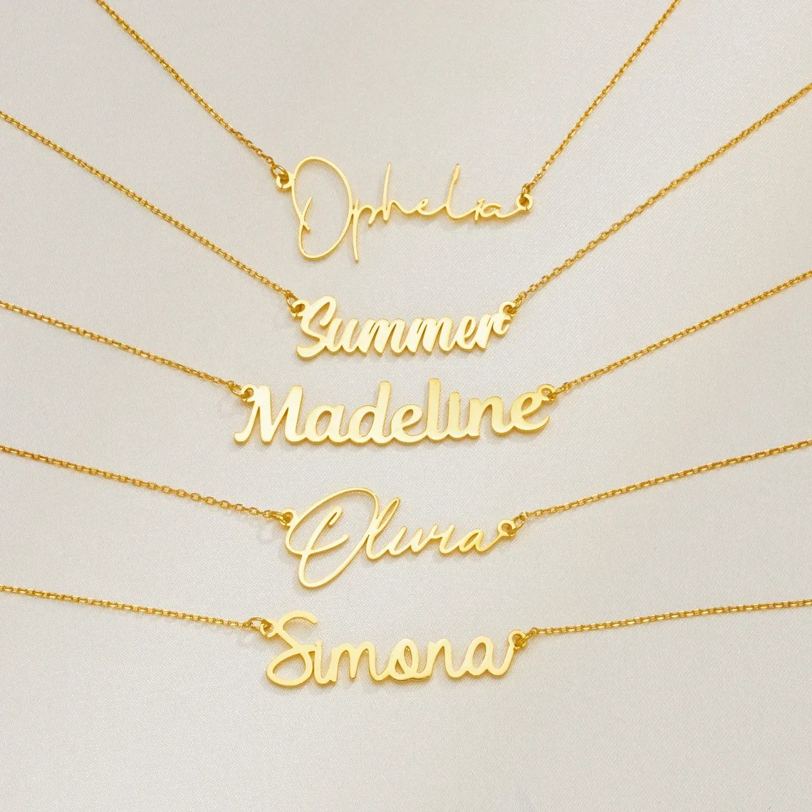 Stainless Steel Personalized Necklace