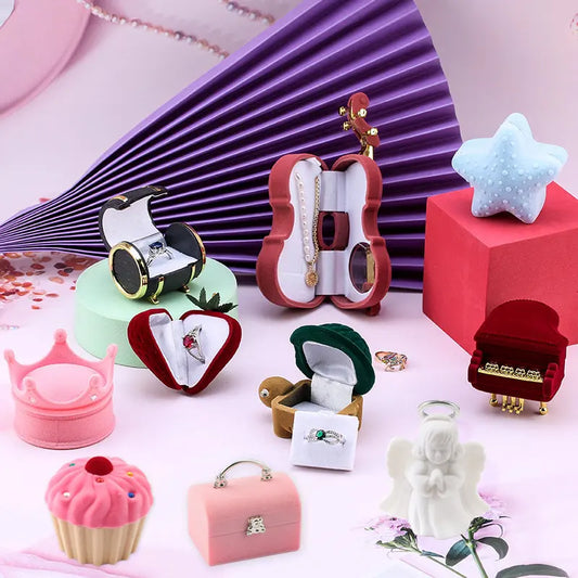 Velvet Jewelry Gift Box