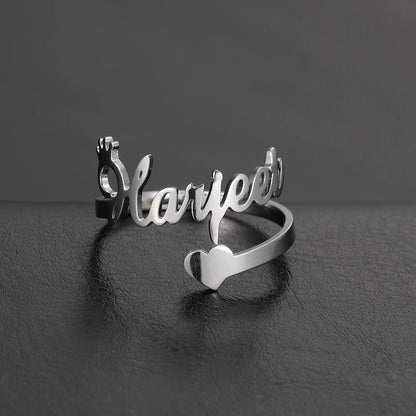 Stainless Steel Personalized Ring