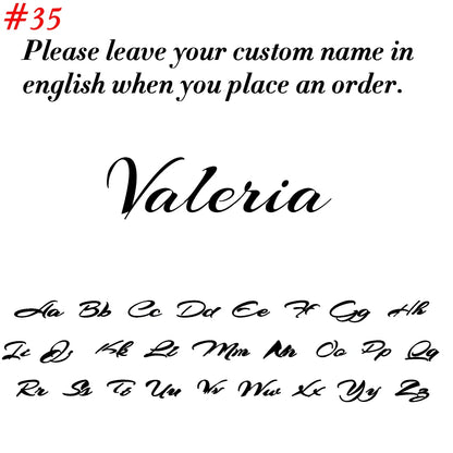 Stainless Steel Personalized Necklace