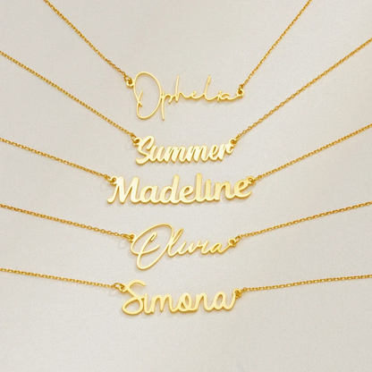 Stainless Steel Personalized Necklace